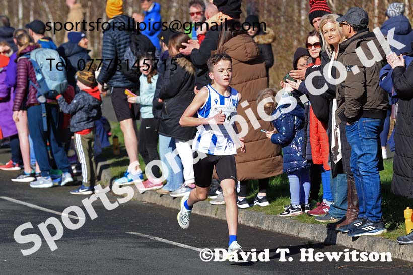 Boys and Girls Under-13s 2024 Elswick Harriers Good Friday Relays, Newburn, Newcastle Upon Tyne  Photo: David T. Hewitson/Sports for All Pics